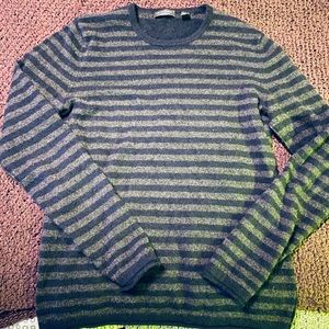 Saks Fifth Ave cashmere sweater  - blue & gray